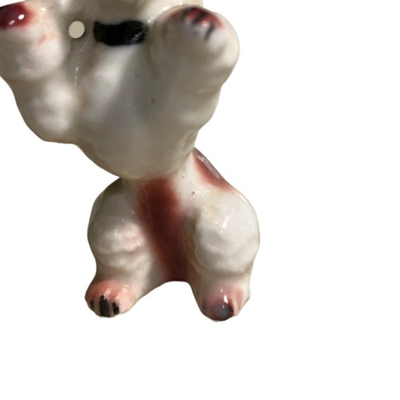 Small Poodle Dog Figurines Set of two Vintage Dogs - Picture 12 of 12